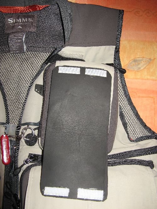 Voilà l'accroche mouches terminé, prêt à recevoir vos mouches